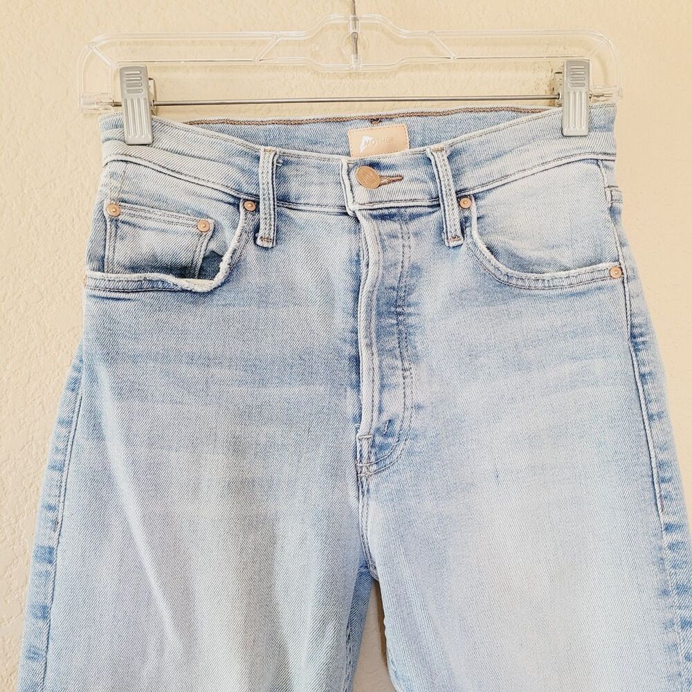 Mother The Tomcat Skimp California Cruiser Straight Leg Jeans Size 26 Flaw Stain - Picture 2 of 11